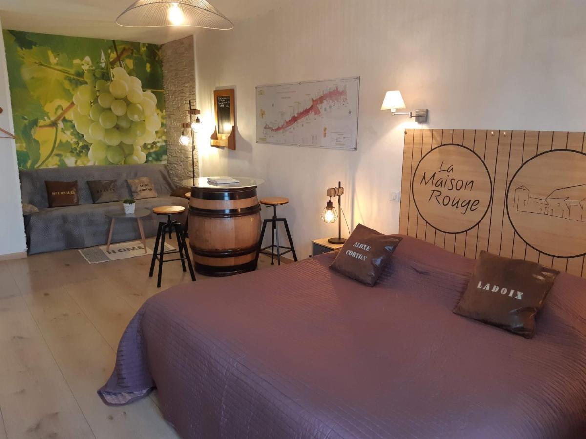 La Maison Rouge Ladoix - Proche Beaune المظهر الخارجي الصورة